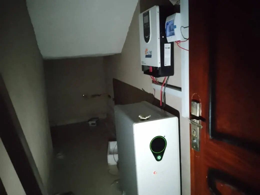 Completed electrical wiring project in a Nigerian home by Cee Horizon