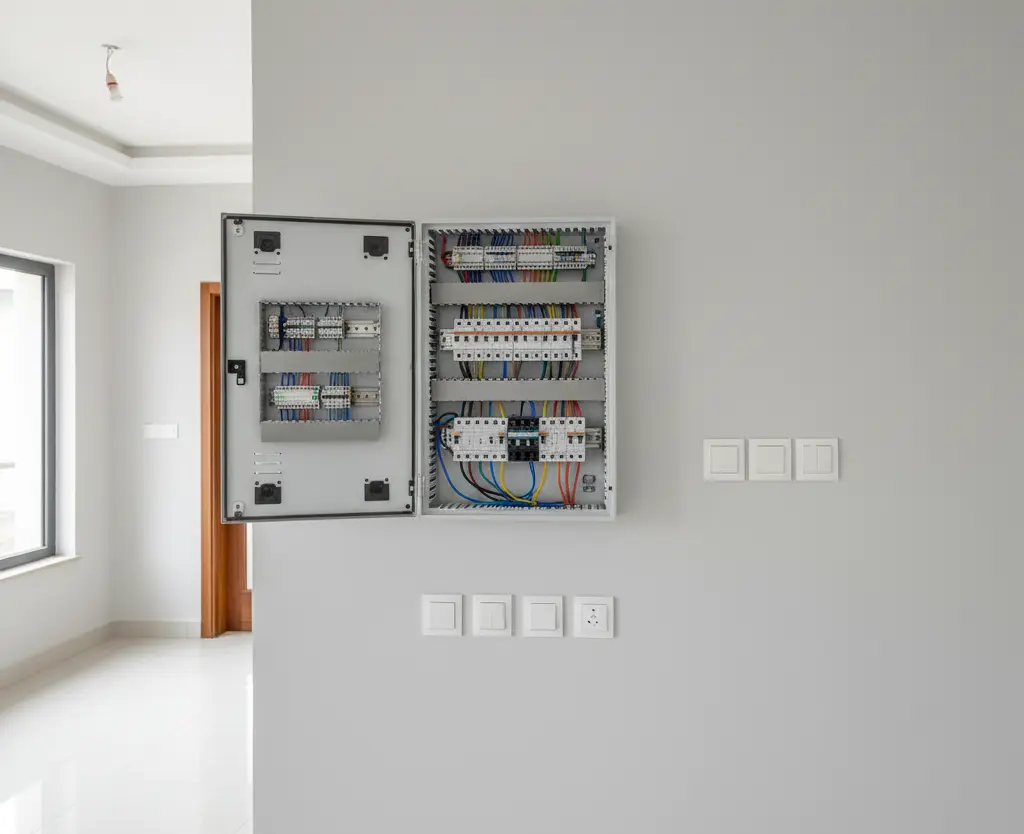 Completed electrical wiring project in a Nigerian home by Cee Horizon