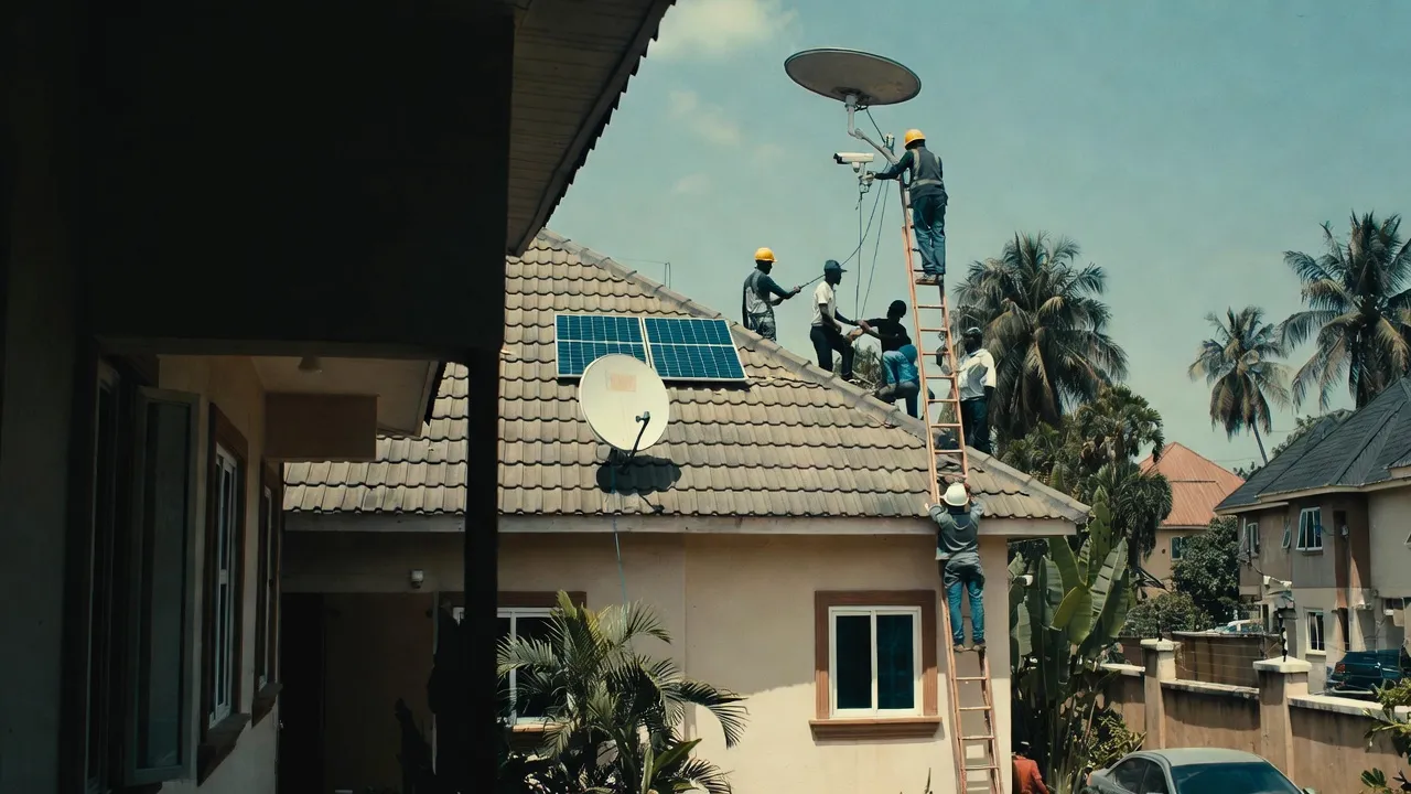 Completed solar, CCTV, satellite and electrical installation projects by Cee Horizon in Nigeria